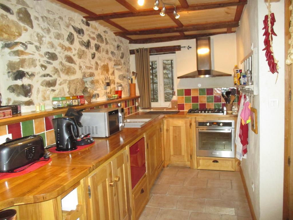 Villa L'Olivier Chez Mame Marthe Vallon-Pont-dʼArc Zimmer foto